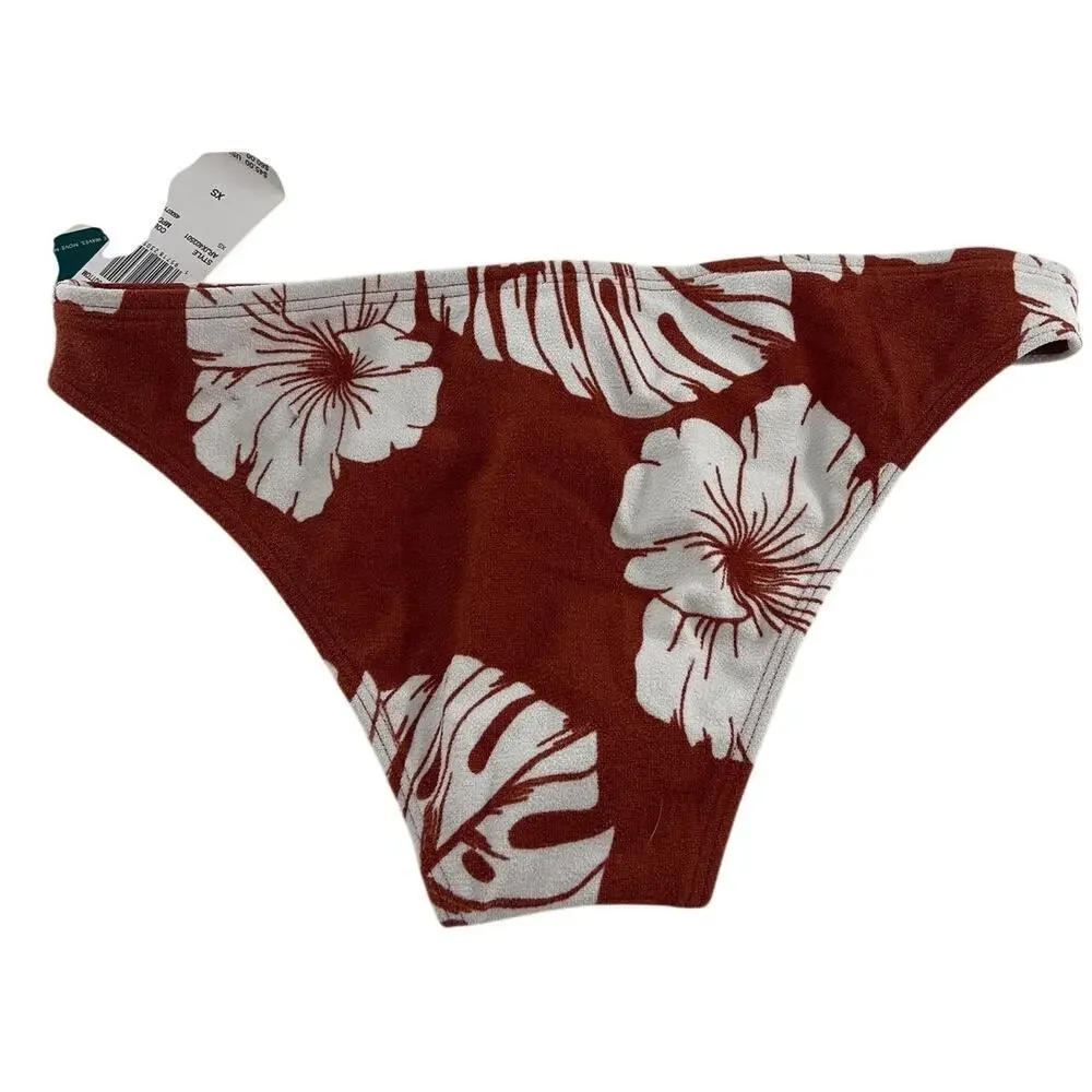 Roxy Garden Trip Separate Regular Bikini Bottom XS - Picture 4 of 10